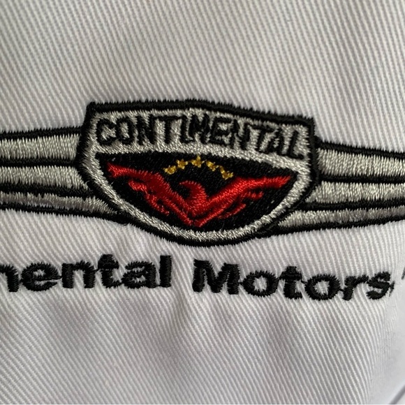 🆕 Continental Motors Blue Generations Embroidered Logo Men’s Long Sleeve Shirt - Picture 3 of 8